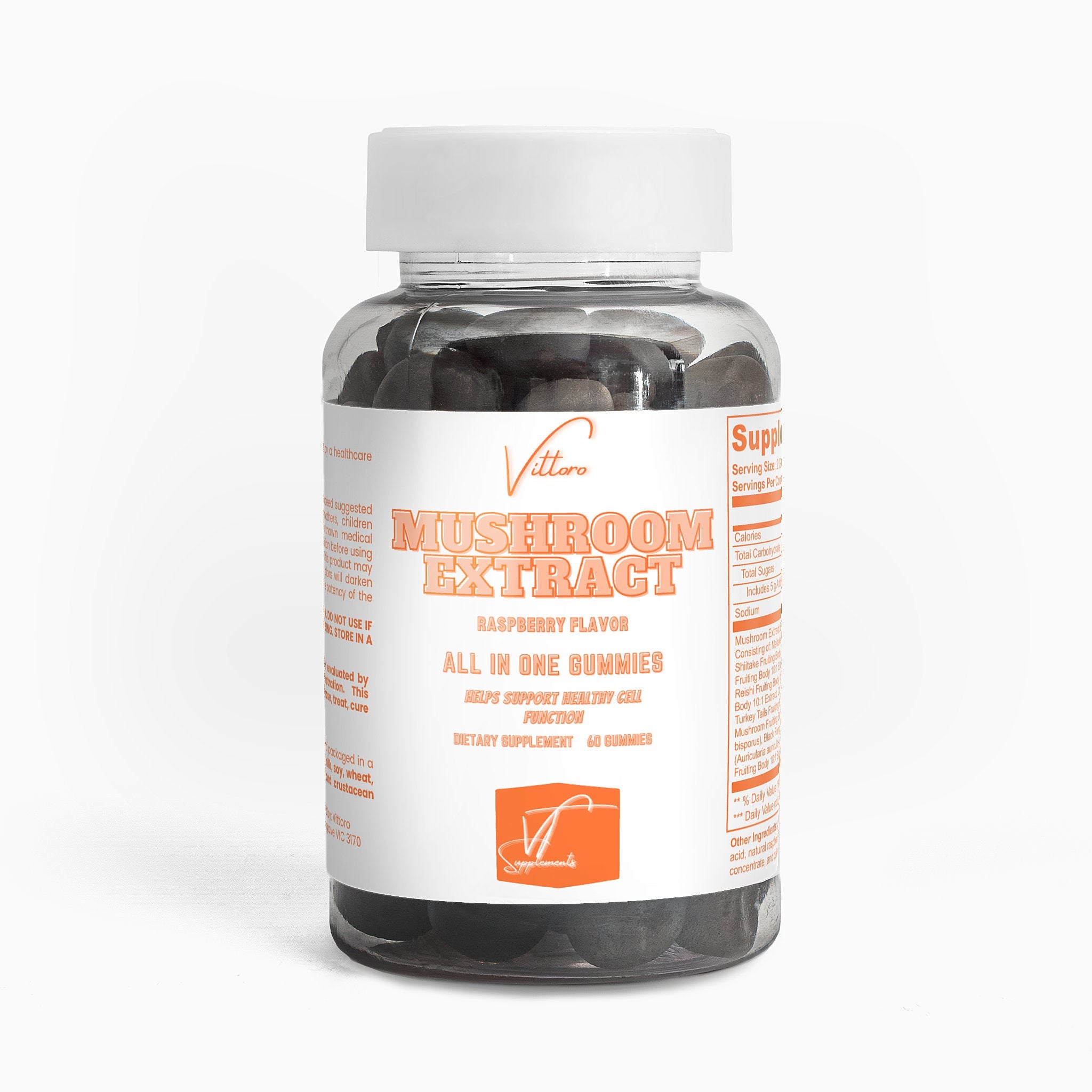 Mushroom Extract Gummies (All In One) - Vittoro