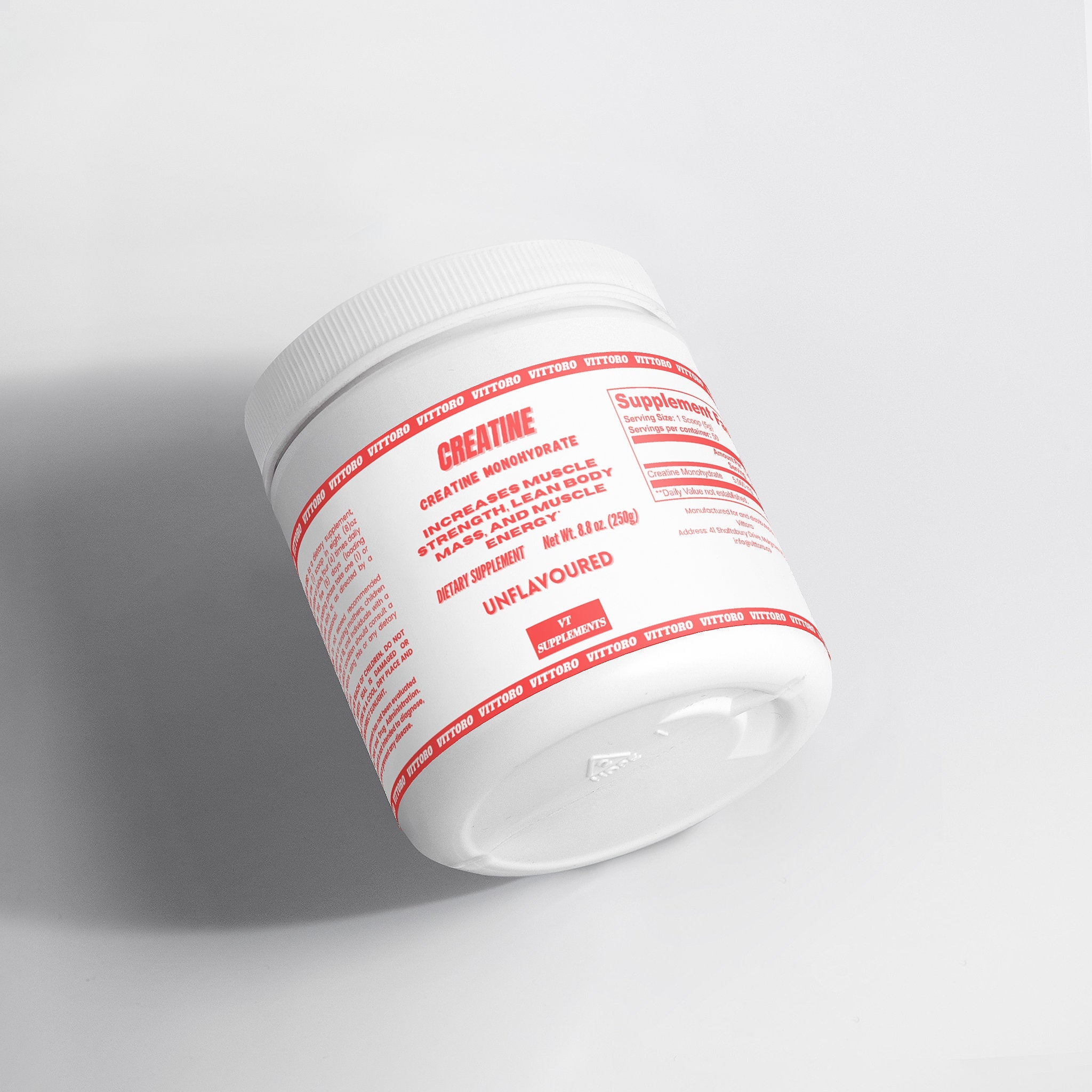 Unflavoured Creatine - Vittoro