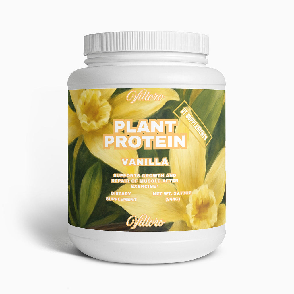 Vanilla Protein Powder (Plant Blased) - Vittoro
