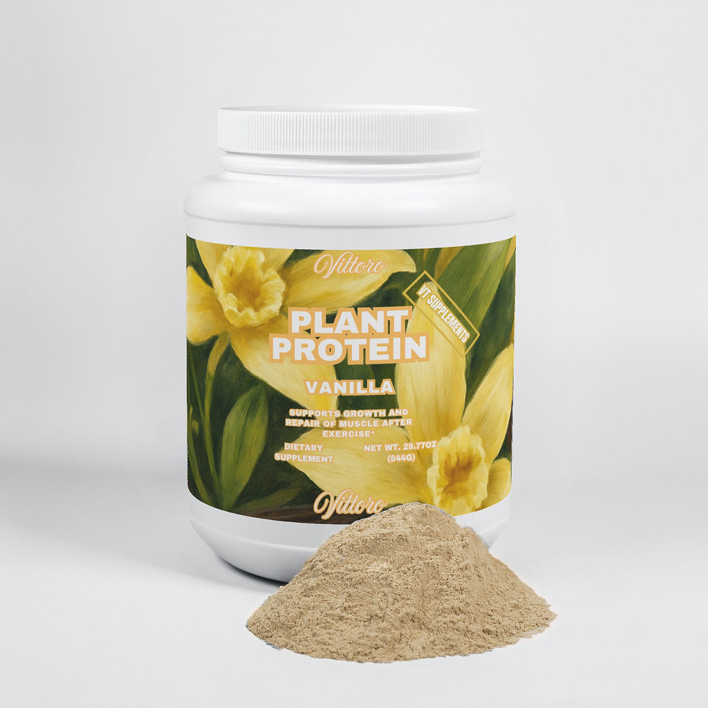 Vanilla Protein Powder (Plant Blased) - Vittoro